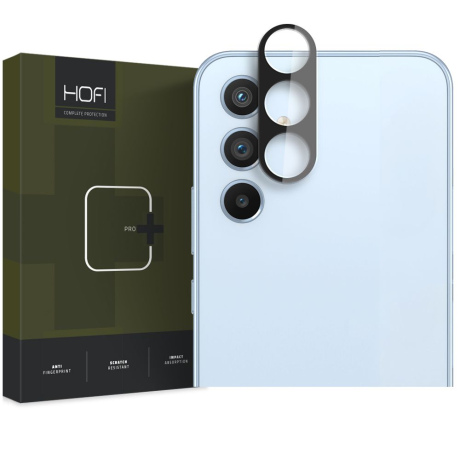 HOFI Cam Pro+ ochranné sklo na kameru na Samsung Galaxy A14 4G / 5G / A34 5G, čierne
