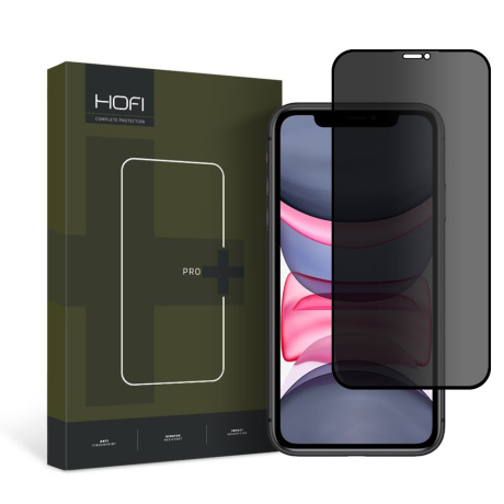 HOFI Anti Spy üvegfólia iPhone 11 / XR