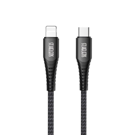 Joyroom Fast Charging kabel USB-C / Lightning 2.1A 1.2m, černý (ST-C04 1,2M Black)