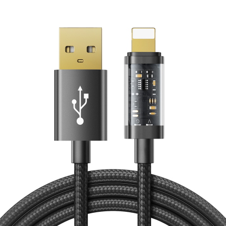 Joyroom Fast Charging kábel USB-C / Lightning 20W PD 1.2m, čierny (S-UL012A12)
