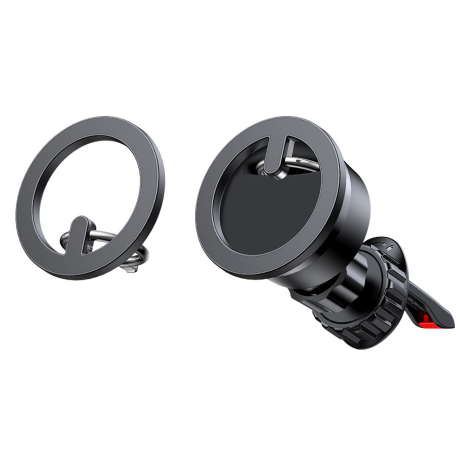 Joyroom Ring magnetický držiak na mobil do auta, čierny (JR-ZS294)