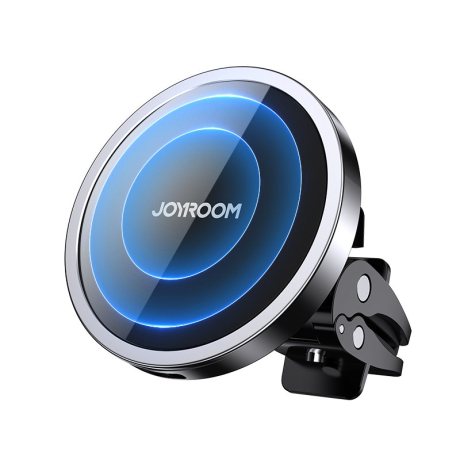 Joyroom MagSafe magnetický držák na mobil do auta, černý (JR-ZS240)