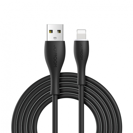 Joyroom Bowling Data kabel USB / Lightning 2.4A 1m, černý (S-1030M8)