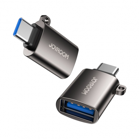 Joyroom OTG adaptér USB 3.2 Gen 1 - USB-C M/F, čierny (S-H151 Black)