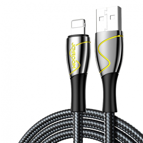 Joyroom Fast Charging kábel USB / Lightning 2.4A 1.2m, čierny (S-1230K6)
