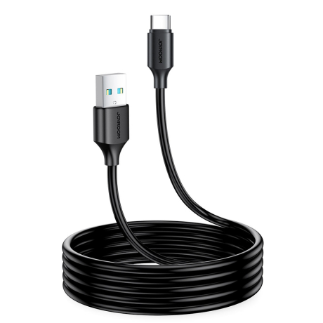 Joyroom Fast Charging kabel USB / USB-C 3A 2m, černý (S-UC027A9)