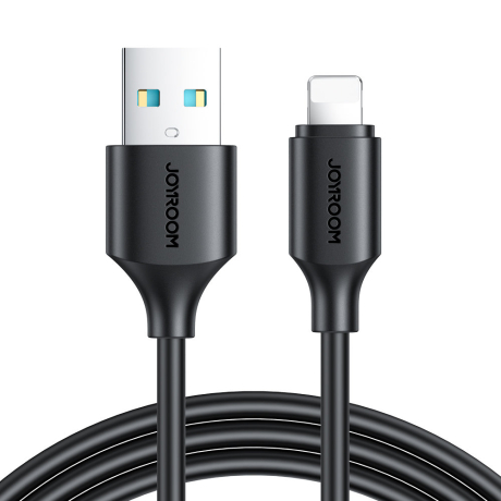 Joyroom Fast Charging kabel USB / Lightning 2.4A 2m, černý (S-UL012A9)