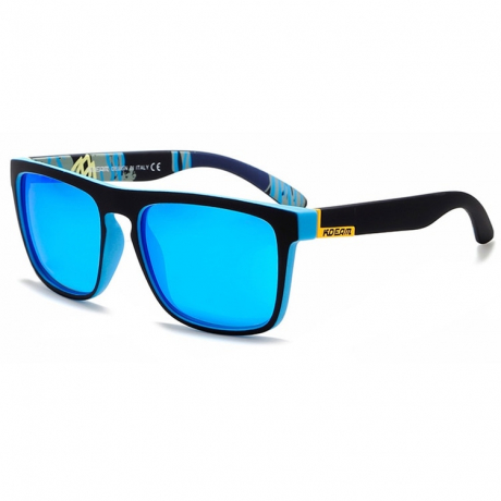 KDEAM Sunbury 1-1 sluneční brýle, Black / Light Blue (GKD004C01-1)