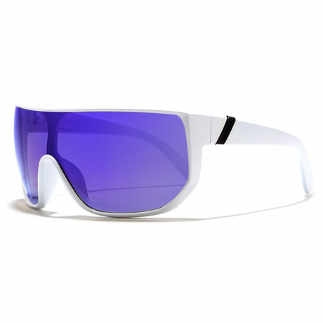 KDEAM Glendale 4 slnečné okuliare, White / Blue (GKD005C04)