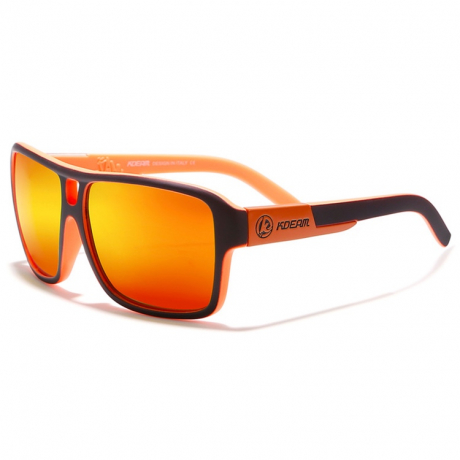 KDEAM Bayonne 4 slnečné okuliare, Black / Orange (GKD006C04)