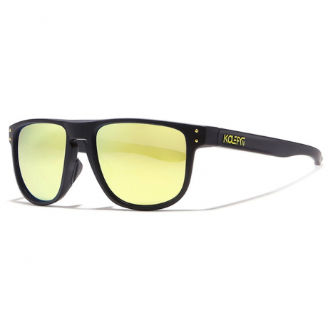 KDEAM Enfield 5 slnečné okuliare, Black / Yellow (GKD010C05)