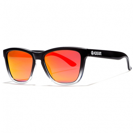 KDEAM Ruston 43 slnečné okuliare, Black / Red (GKD015C43)