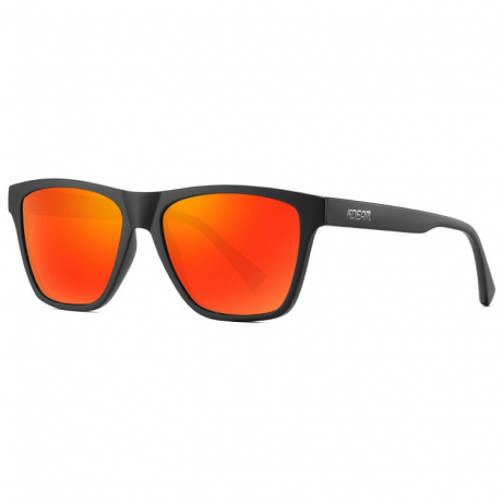 KDEAM Lead 4 sluneční brýle, Black / Red (GKD018C04)