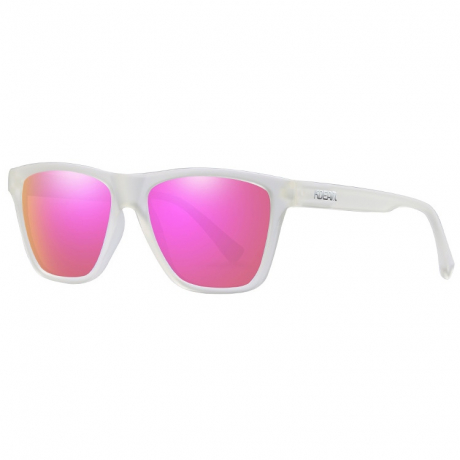 KDEAM Lead 7 sluneční brýle, Transp & White / Purple Pink (GKD018C07)