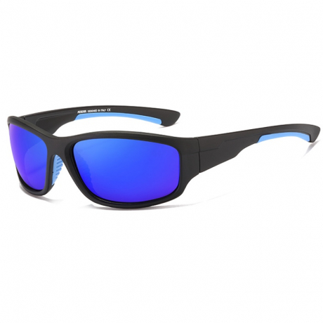 KDEAM Forest 5 slnečné okuliare, Black / Blue (GKD023C05)