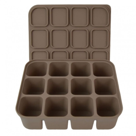 Livefy forma na ľad IceCubes, hnedá