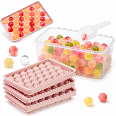 Livefy forma na ľad IceBalls, set 3ks, ružová