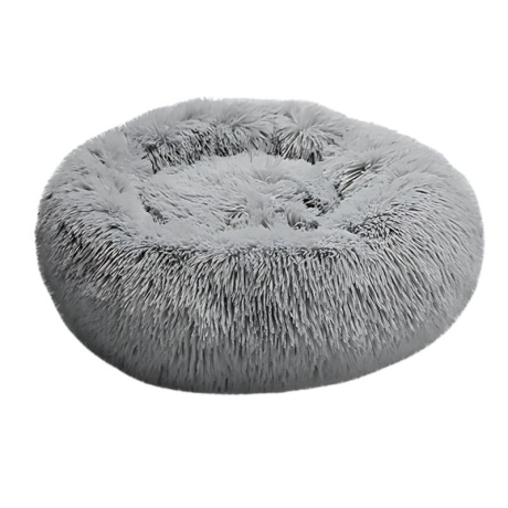 Livefy Dog Bed Postelja za mačke in pse 60 cm, siva