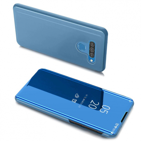 MG Clear View knižkové puzdro na LG K51S / K41S, modré