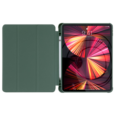 MG Stand Smart Cover puzdro na iPad Pro 11'' 2021, zelené