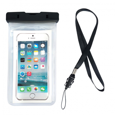 MG Swimming Bag vodotěsné pouzdro na mobil 6.7'', průsvitné