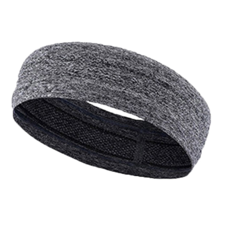 MG Running Headband sportovní čelenka, sivá