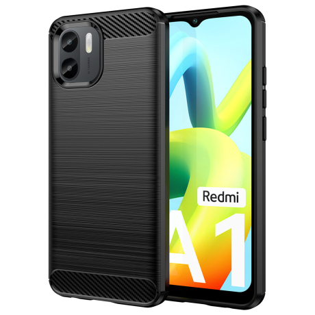 MG Carbon szilikon tok Xiaomi Redmi A1, fekete