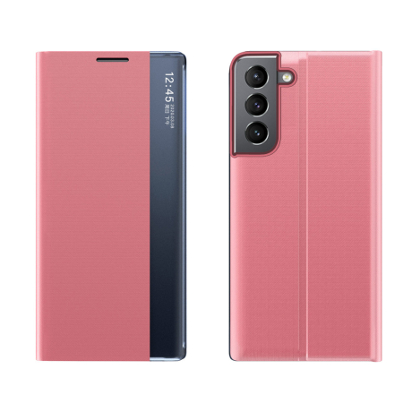 MG Sleep Case knížkové pouzdro na Samsung Galaxy S23, růžové