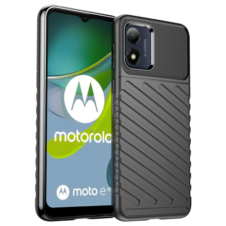 MG Thunder kryt na Motorola Moto E13, čierny