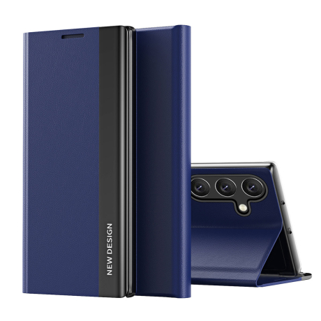 MG Sleep Case knižkové puzdro na Samsung Galaxy A24 4G, modré