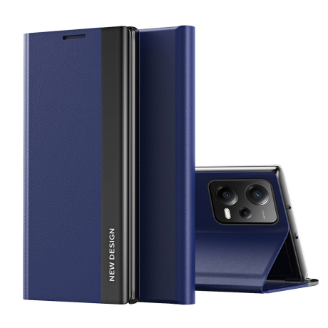 MG Sleep Case knižkové puzdro na Xiaomi Redmi Note 12 5G / Poco X5 5G, modré