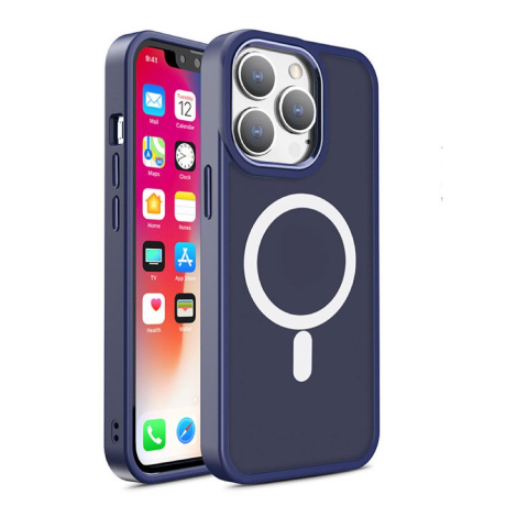 MG Color Matte MagSafe kryt na iPhone 14, modrý