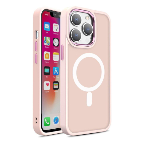 MG Color Matte MagSafe kryt na iPhone 14 Pro Max, růžový