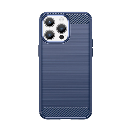 MG Carbon kryt na iPhone 15 Pro, modrý