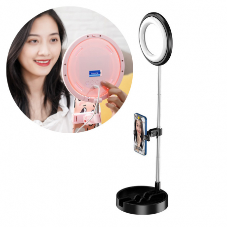 MG Beauty Selfie Ring kruhové LED světlo, černé (1TMJ black)