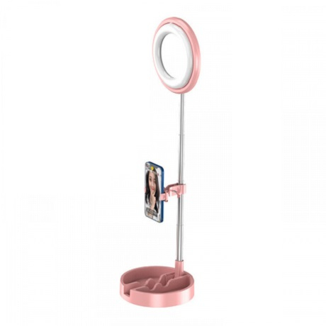 MG Beauty Selfie Ring kruhové LED svetlo, ružové (1TMJ pink)
