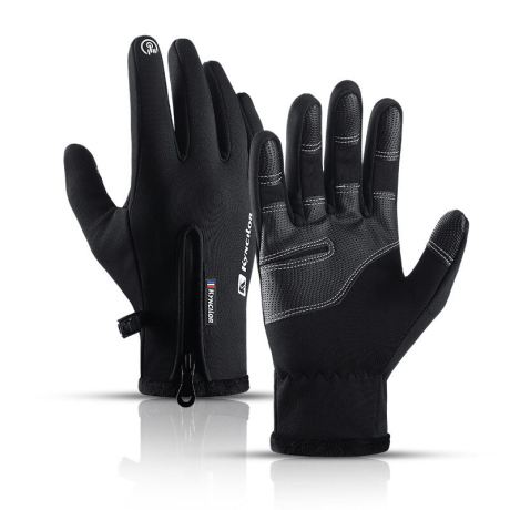 MG Sports rukavice na ovládanie dotykového displeja XL, čierne
