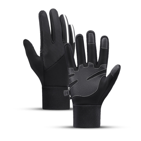 MG Non-slip rukavice na ovládanie dotykového displeja L, čierne