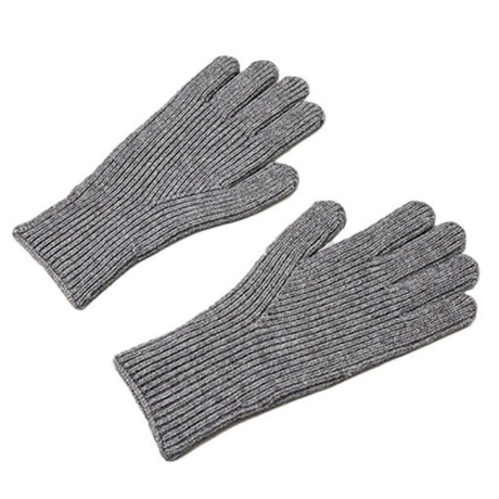MG Finger Cutouts rukavice pro ovládání dotykového displeje, šedé