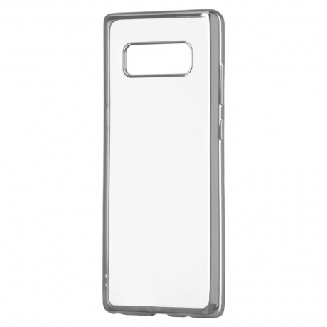Gumené pouzdro Metalic Slim na Sony Xperia XZ2 stříbrné
