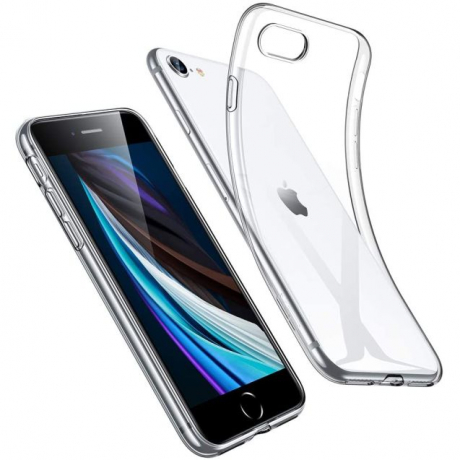 MG Ultra Clear 0.5mm silikónový kryt na iPhone 7/8/SE 2020, priesvitný