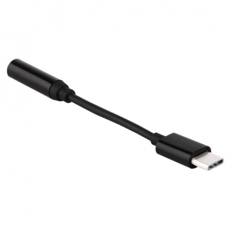 MG adaptér USB-C / 3.5mm mini jack, čierny