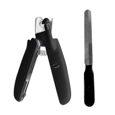 MG Pet Clipper elektrický zastrihávač pazúrov pre mačky a psy, čierny