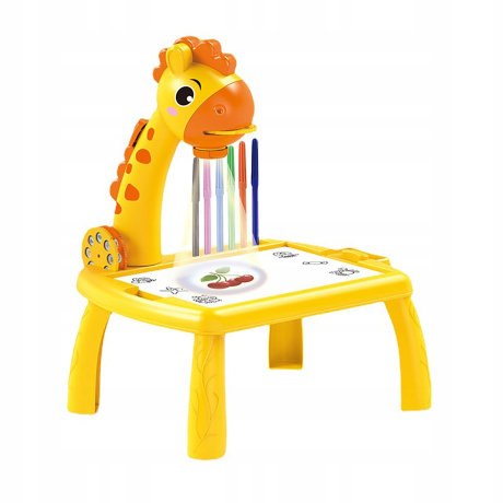 MG Drawing Giraffe projektor na kreslení, žlutý