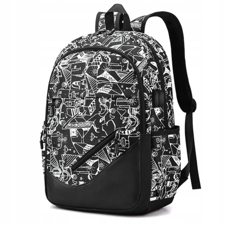 MG School Backpack batoh 35L, čierny