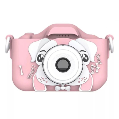 MG X5 Dog dětský fotoaparát, růžový