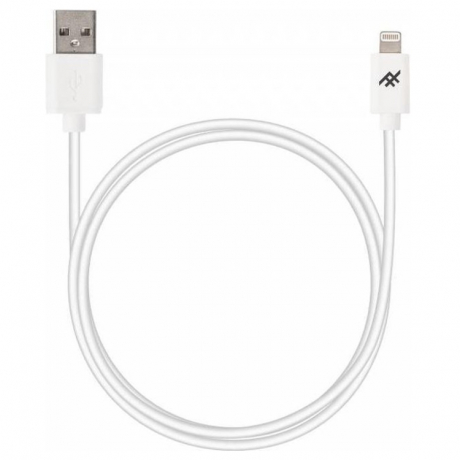 MG iFrogz USB kábel Lightning pre Apple iPhone 1m, bulk, biely