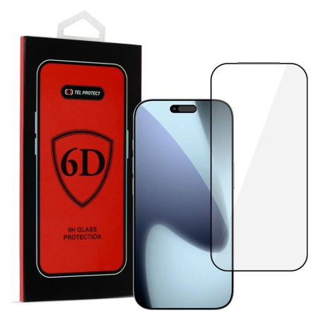 MG Full Glue 6D zaštitno staklo za iPhone 17 Pro Max / 18 Pro Max, crno