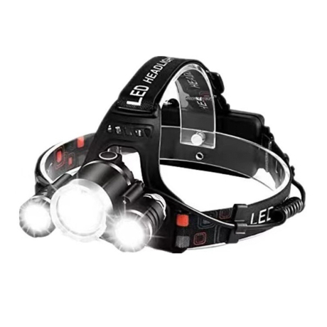 MG LC4 LED čelovka, čierna