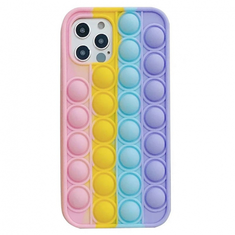 MG Pop It silikonový kryt na iPhone 11 Pro Max, multicolor